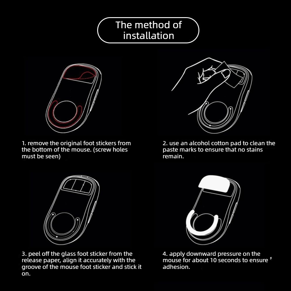 Pelapis Kaki Mouse Kaca Temper - Logitech Mouse G Pro X Superlight ulasan dan harga
