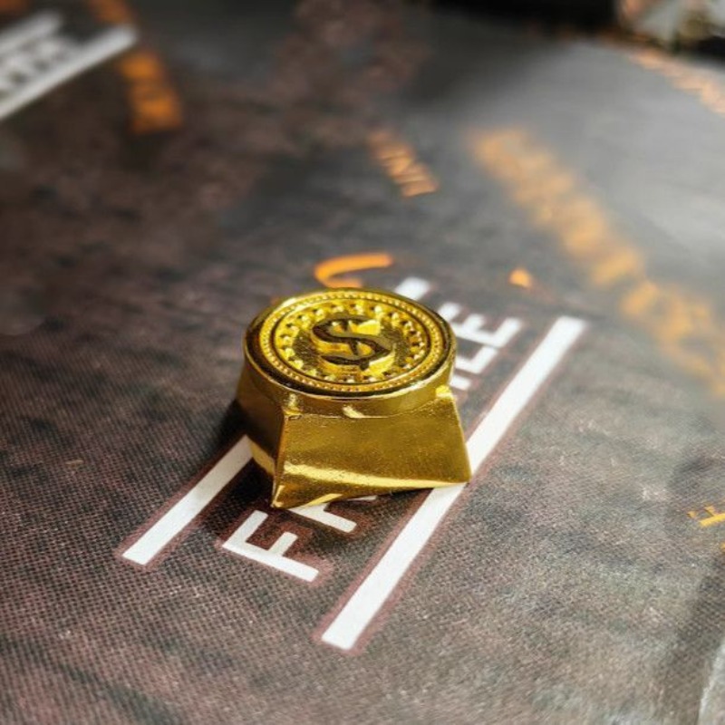 Keycap Anime Tema Koin Emas US - Gaming Accessories Aesthetic ulasan dan harga