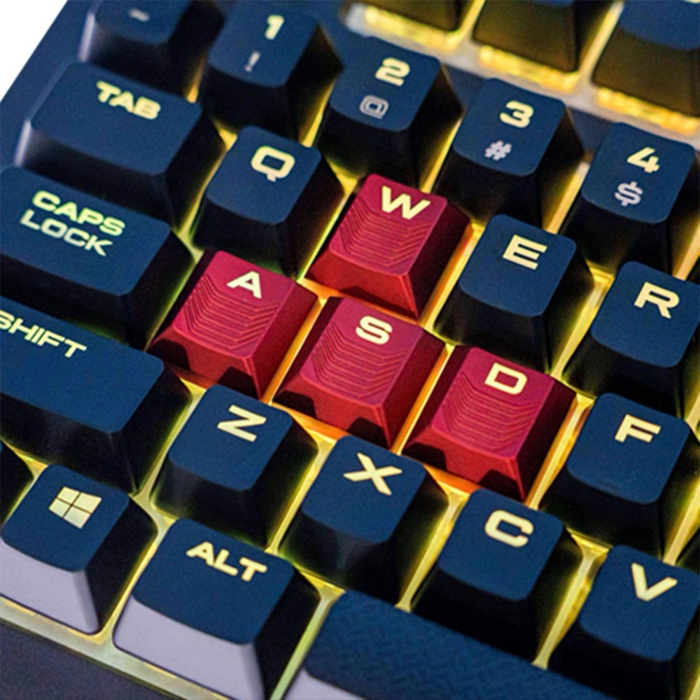 Keycaps Transparan untuk Tombo - Gaming Accessories Aesthetic ulasan dan harga