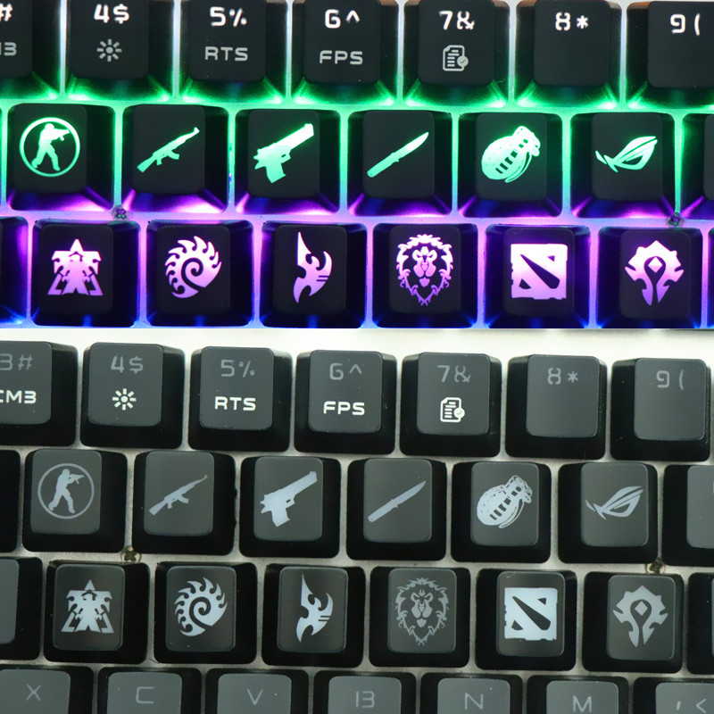 CS GO Gaming Keycap Custom ABS - Gaming Accessories Aesthetic ulasan dan harga