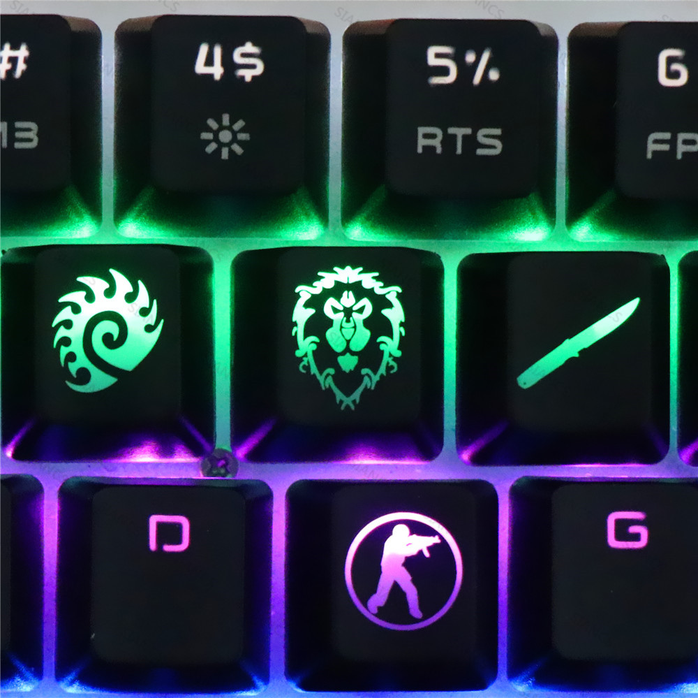 CS GO Gaming Keycap Custom ABS - Gaming Accessories Aesthetic ulasan dan harga