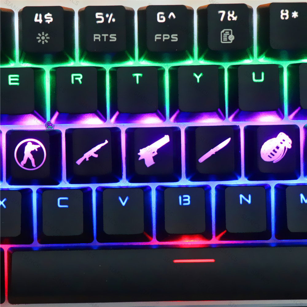 CS GO Gaming Keycap Custom ABS - Gaming Accessories Aesthetic ulasan dan harga