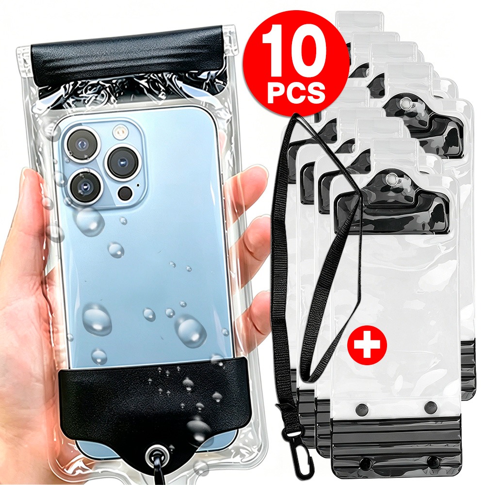 1-10Pcs Tas Ponsel Tahan Air U - Gaming Accessories Rack ulasan dan harga